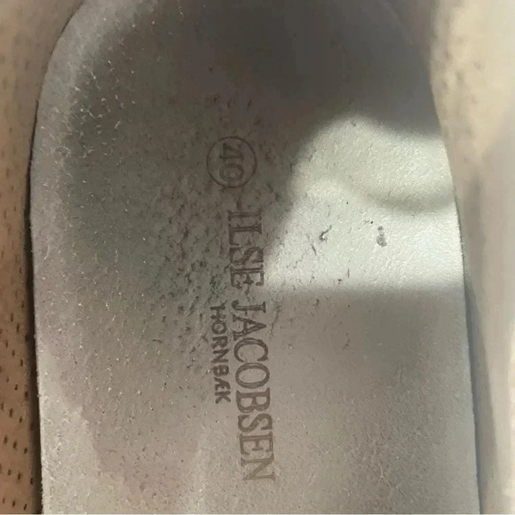 Ilse Jacobsen Leather Slip On Shoes Flats Loafers Leopard Print Size 40 - Picture 11 of 11